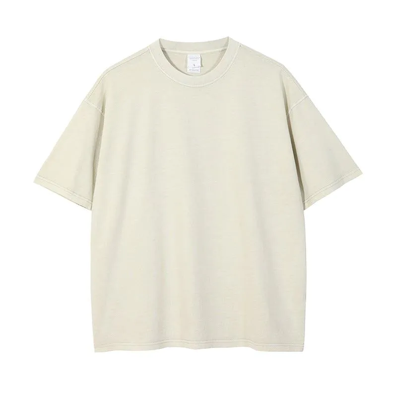 image-Artie Men's T-Shirt 250G Washed Gray Green XXL