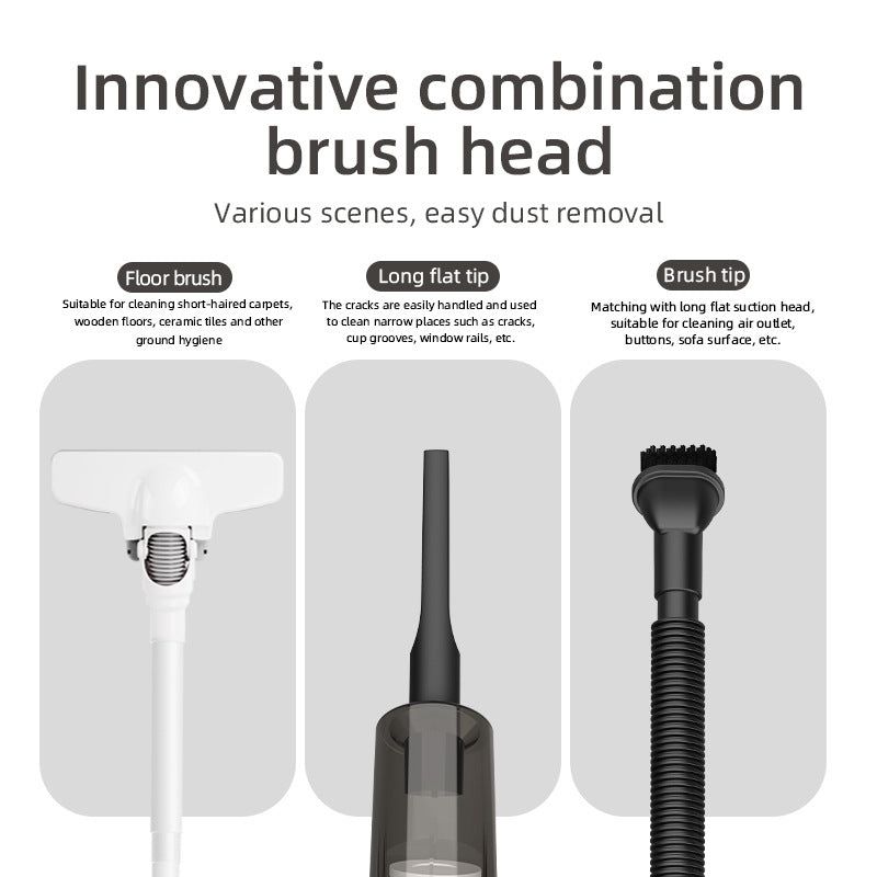 image-Handheld Vacuum Cleaner Portable Wireless High Suction 