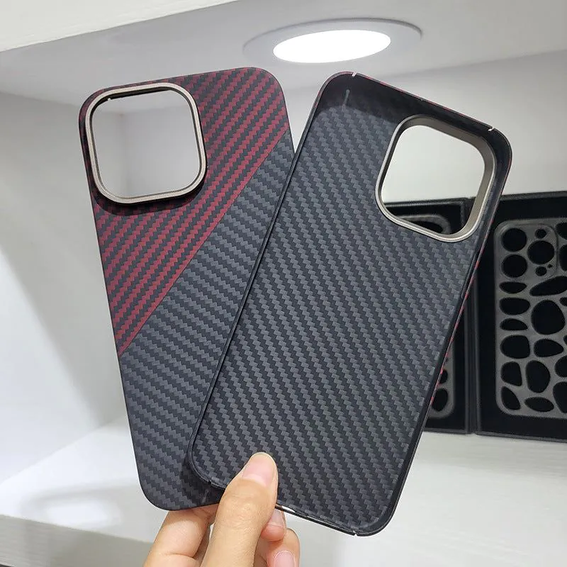 image-iPhone 14 Pro Max Case - Aramid Fiber Black