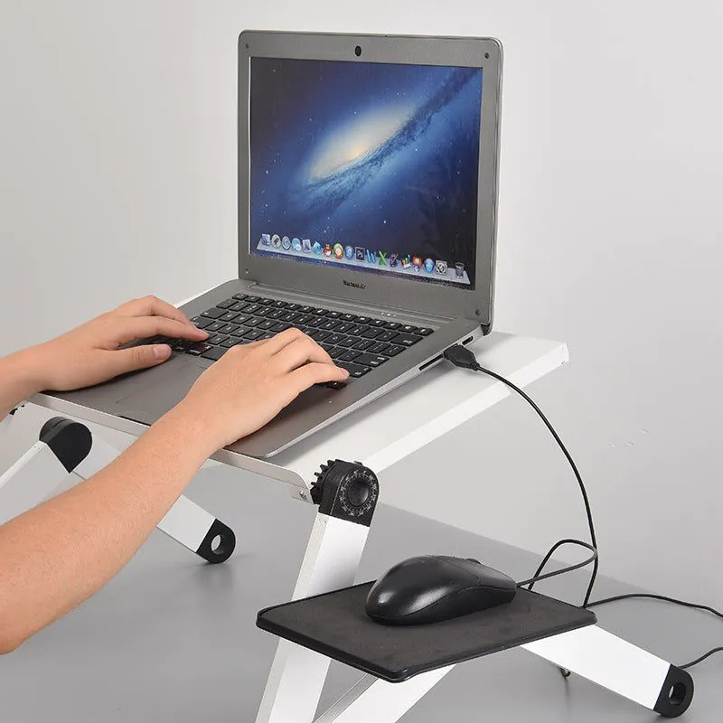 image-Cooling Laptop Desk Aluminum Alloy Lifting Bracket