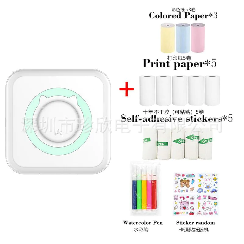 image-Mobile Photo Printer - Portable Mini Wireless Student
