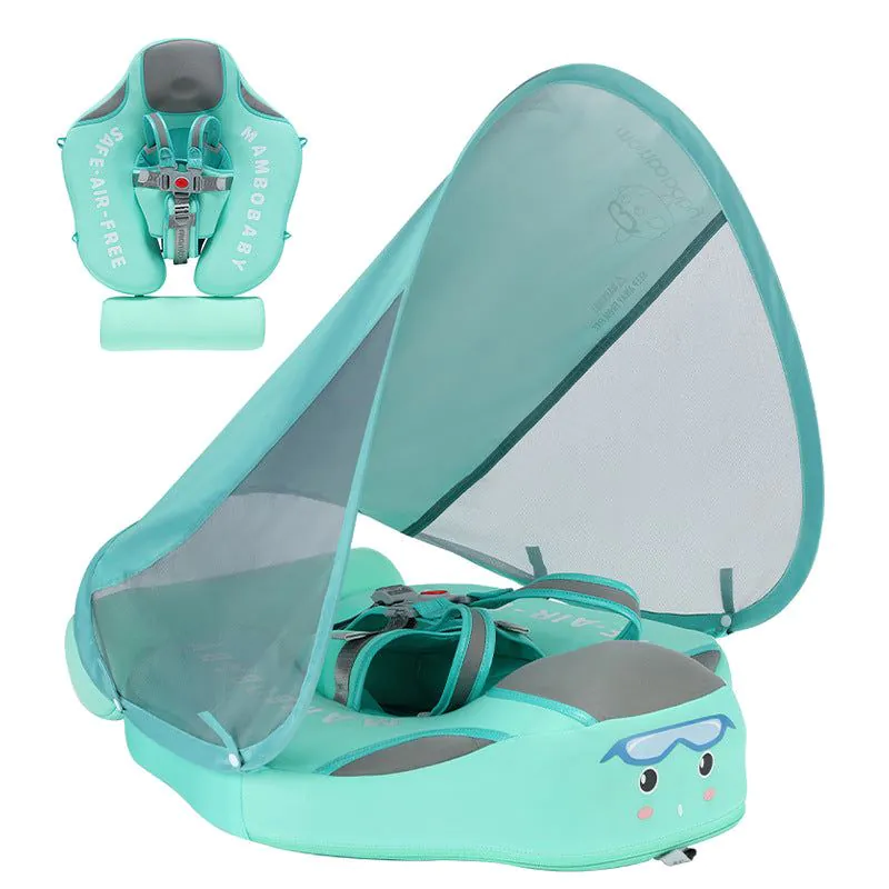image-Manbao Swimming Ring Strawberry Neck Collar