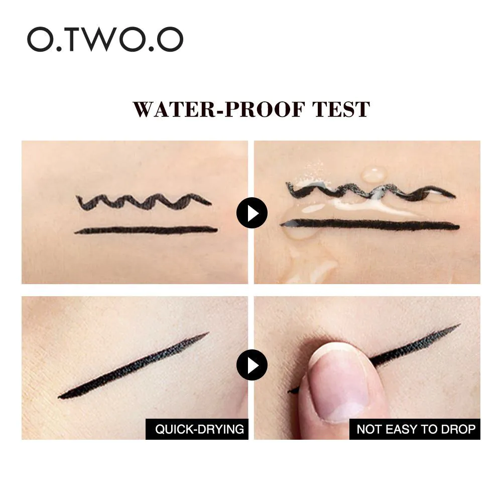 image-O.TWO.O Cat Eye Eyeliner - Black Waterproof