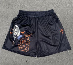 image-Men's Summer Shorts - Quick-Dry Polyester Casual
