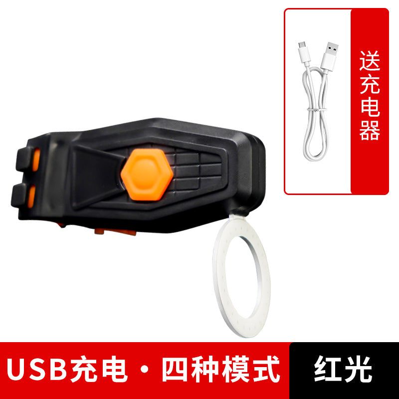 image-Bicycle Taillight - Love Heart Design Red Warning Light