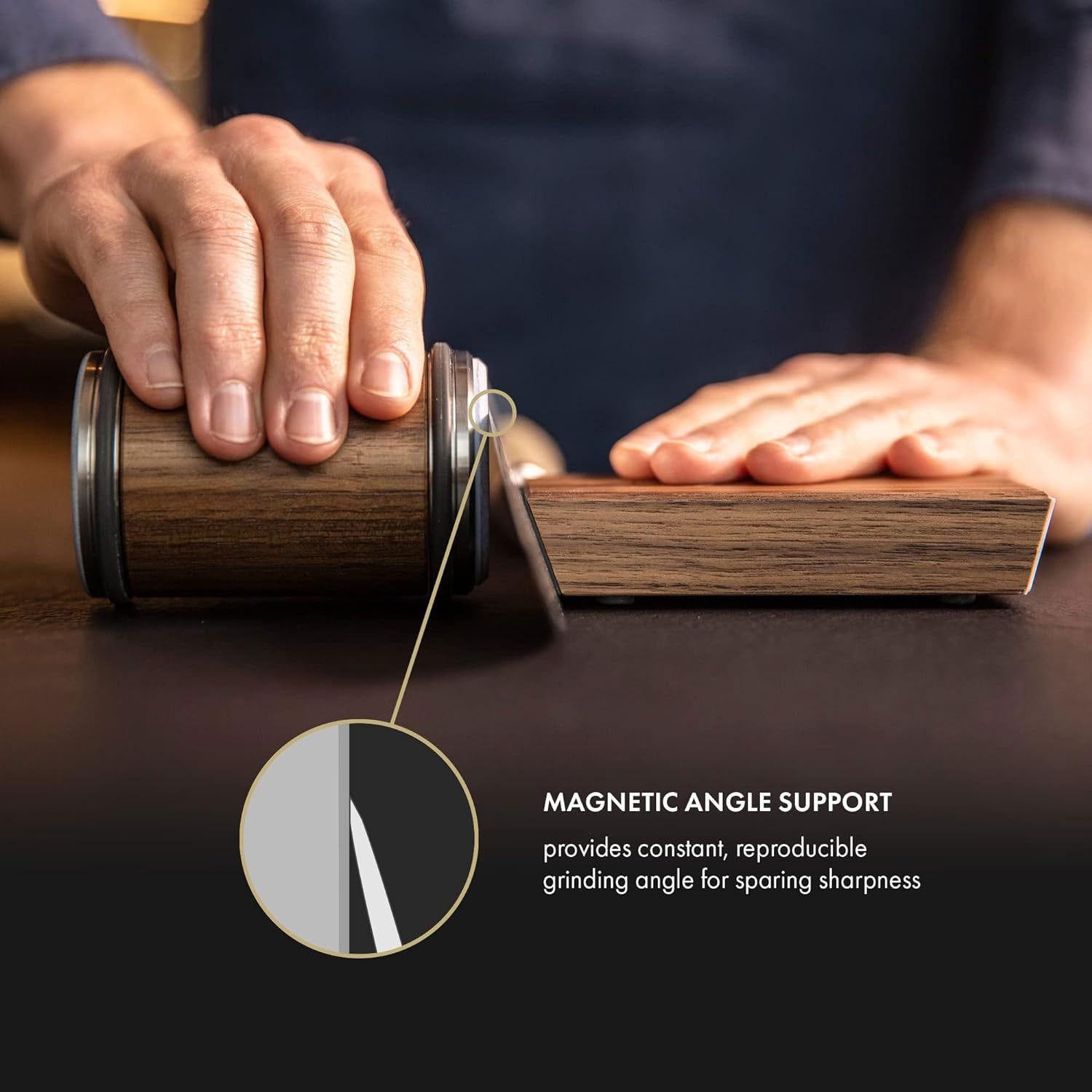 image-Rolling Knife Sharpener - Tungsten Steel Adjustable Angle