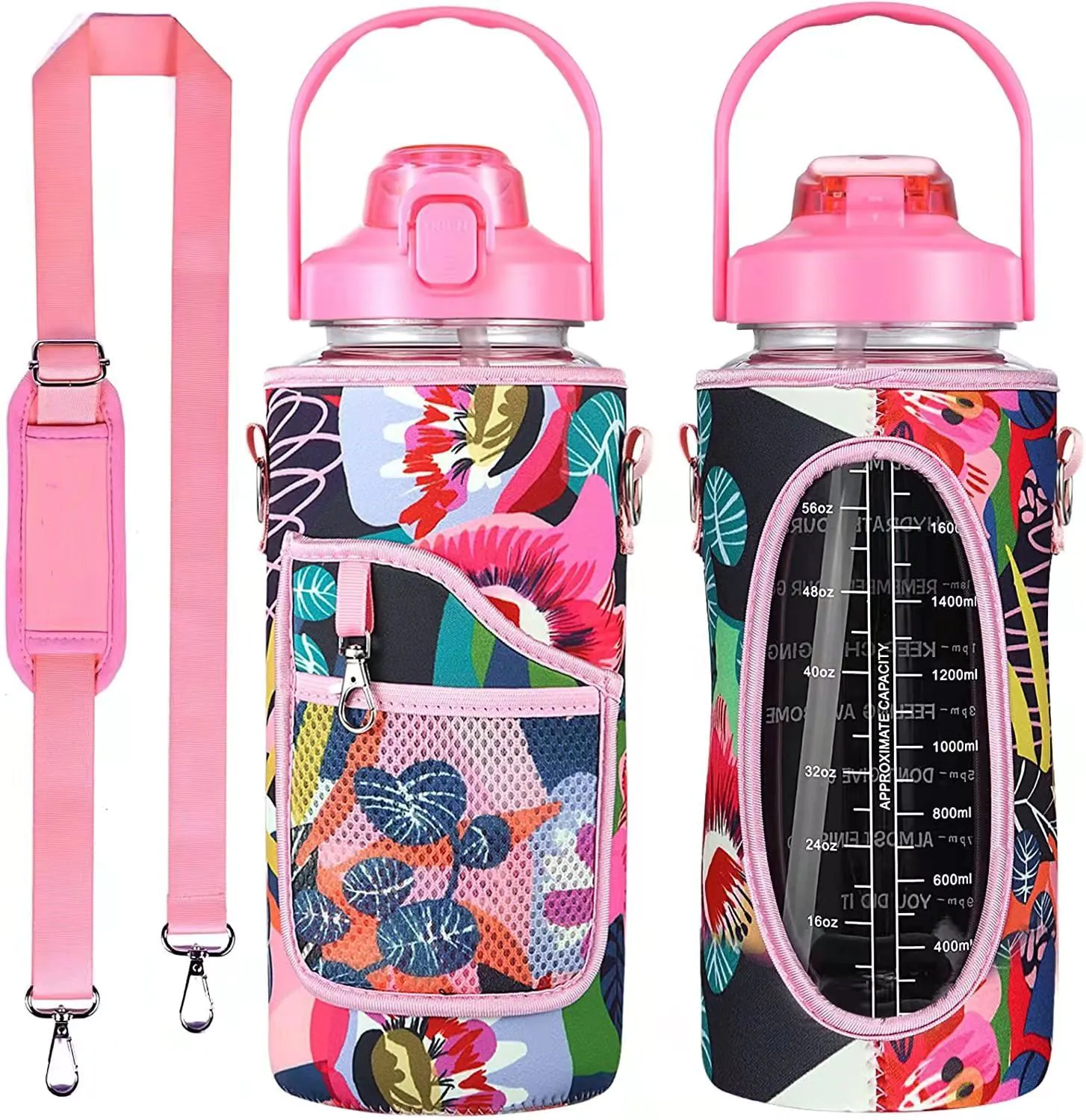 image-2000ml Bottle Protective Cover - Green Camouflage
