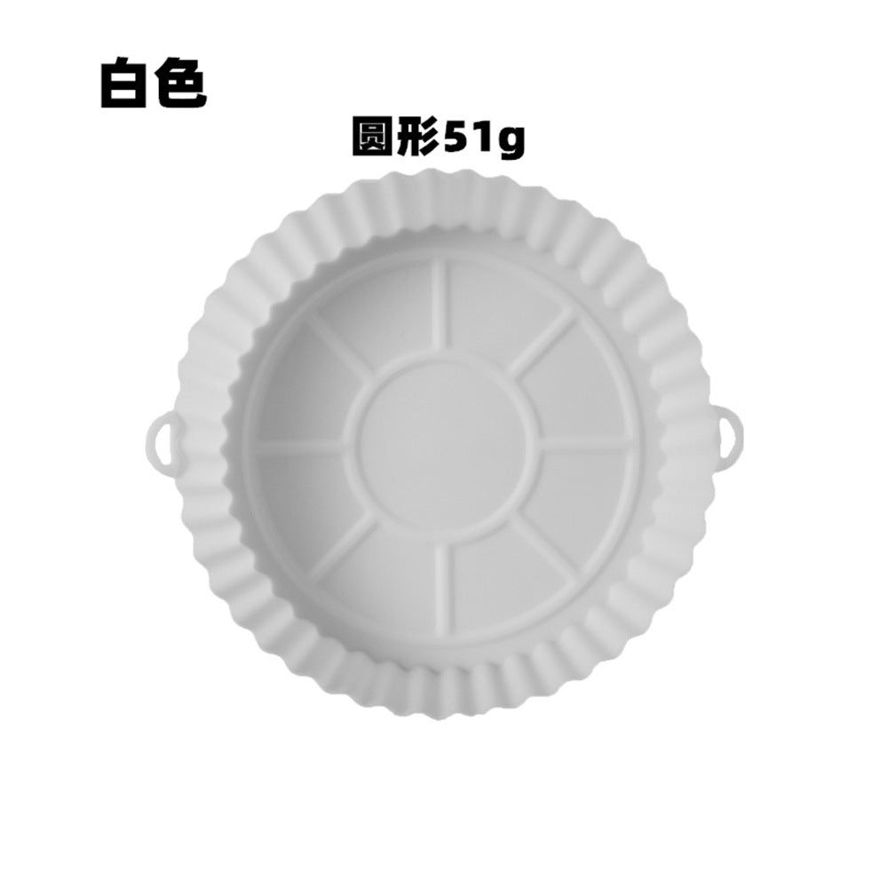 image-Silicone Air Fryer Tray - Universal 