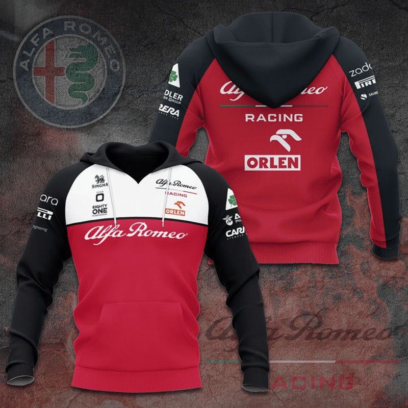 F1 Racing Fleece Sweatshirt - Unisex Warm Riding Sportswear 6XL