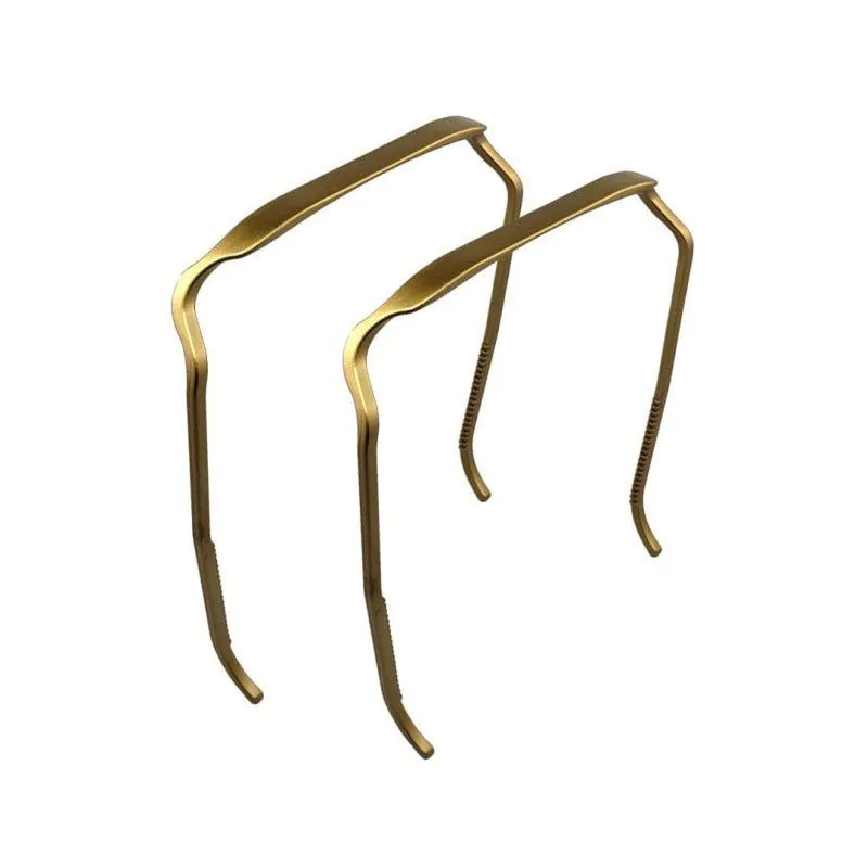 image-Hair Hoop Headband - Brown Wave 2 Pack
