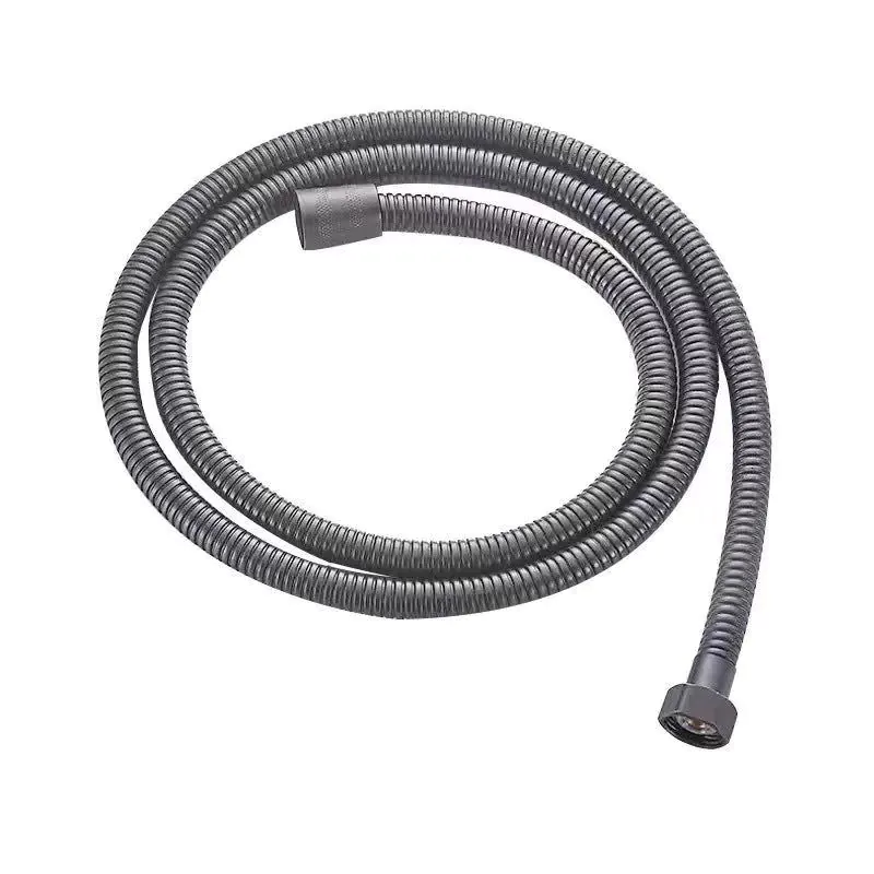 image-Shower Head Set with Handheld Bracket - Gray ABS