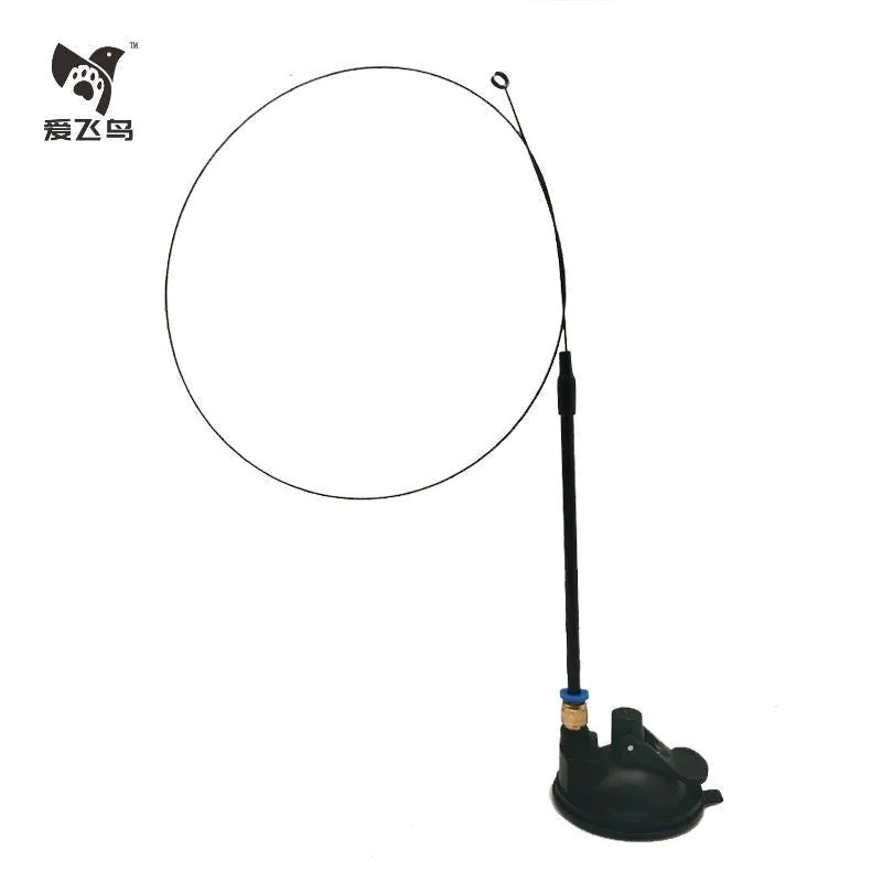 image-Cat Teaser Toy - Colorful Feather Bird Steel Wire Rod