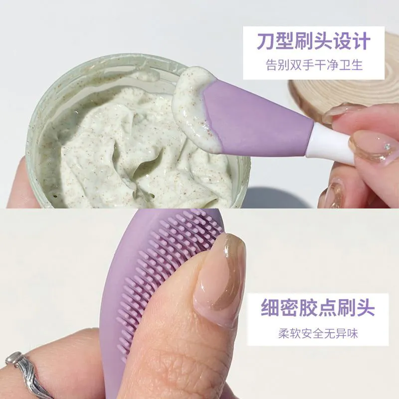 image-GECOMO Silicone Mask Brush Double-Head 16.5cm