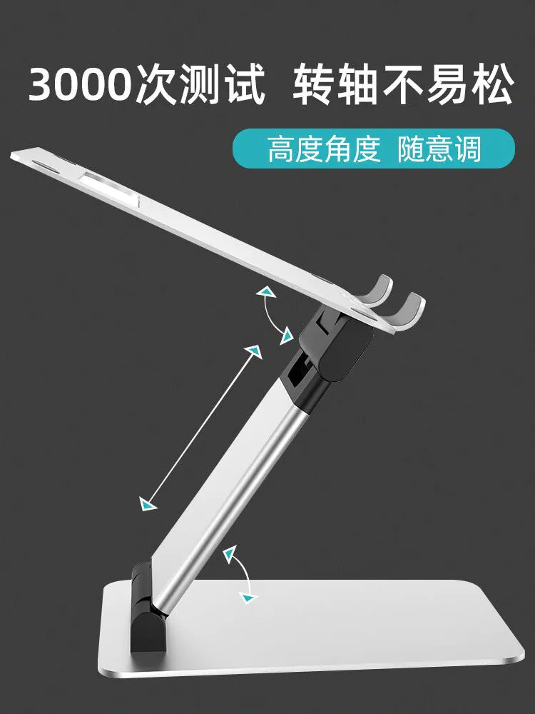 image-Adjustable Telescopic Laptop Stand - Height Lift Bracket Support