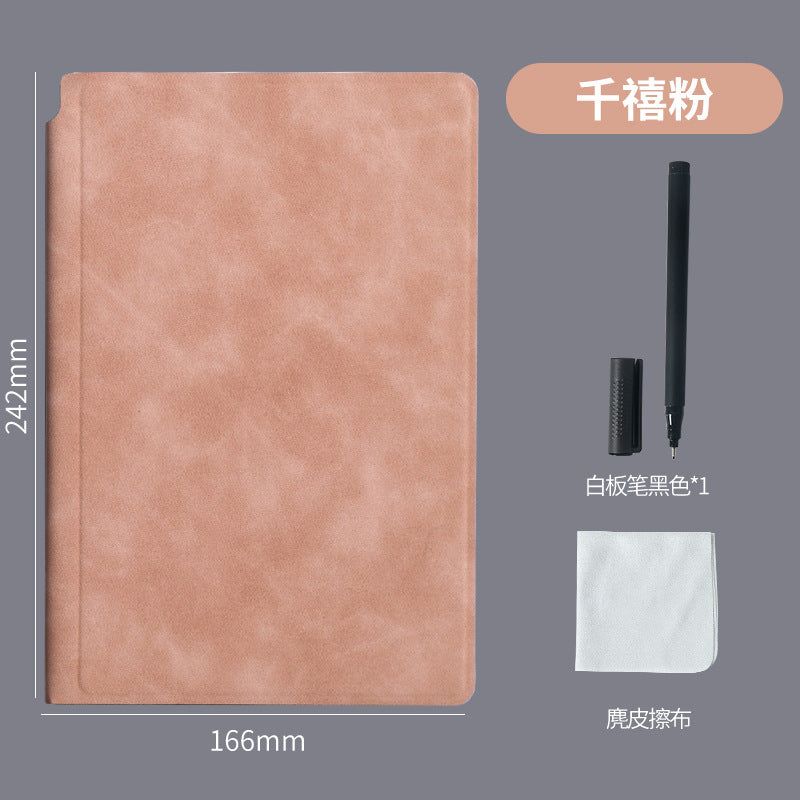 image-Erasable A5 Whiteboard Notebook - Double Sided