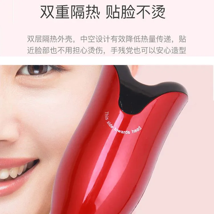 image-Kelan Automatic Hair Curler - Ceramic 25W Black