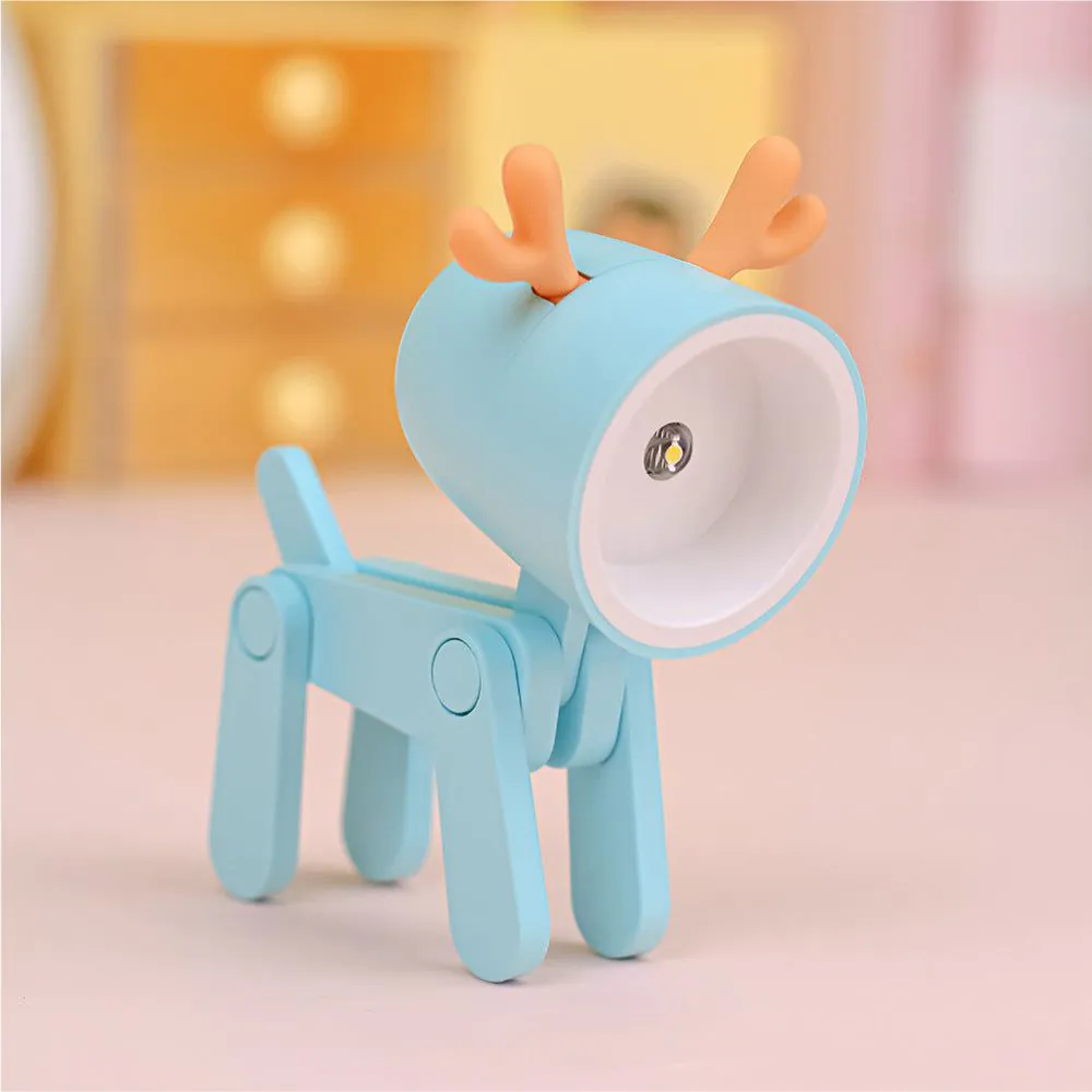 image-Deer LED Night Light Phone Holder - Yellow