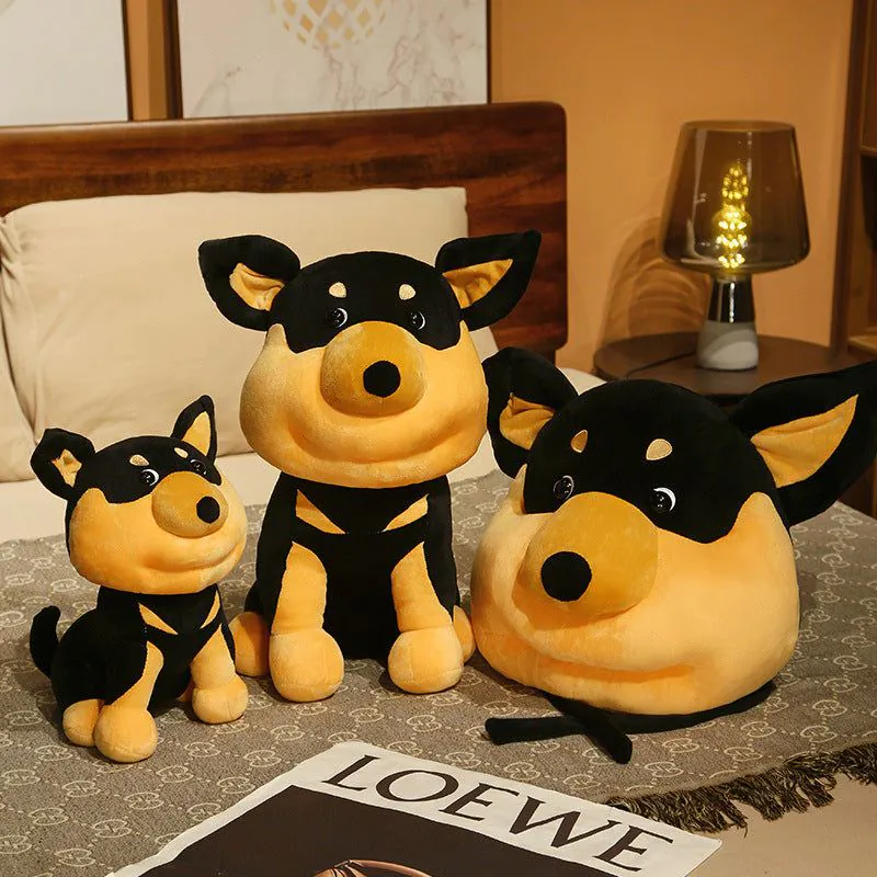 image-Bee Sting Dog Plush Toy - 30cm Funny Gift