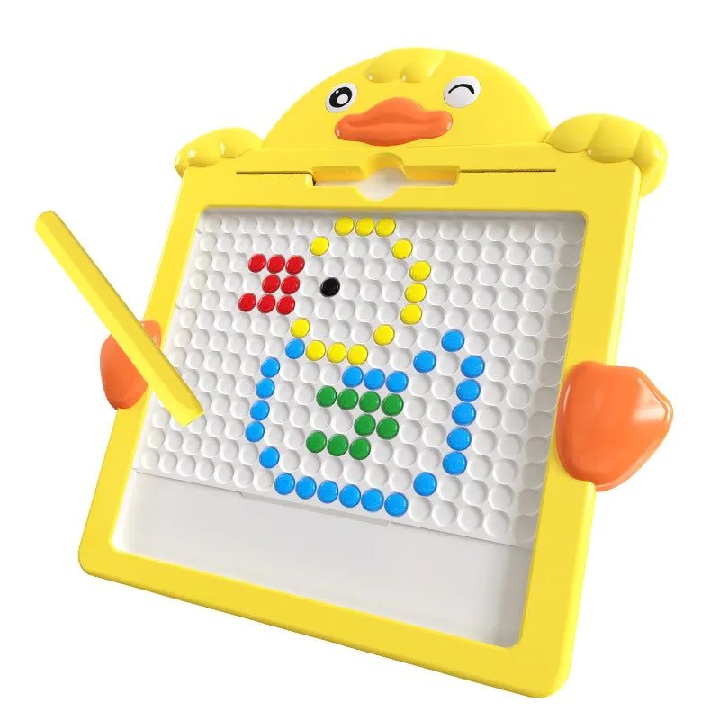 image-Children's Magnetic Drawing Board - Yellow Duck 