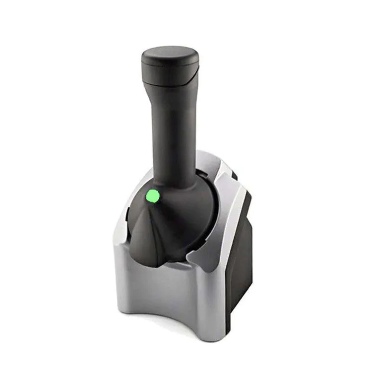 image-Ice Cream Maker 250ml Fully Automatic Silver Black
