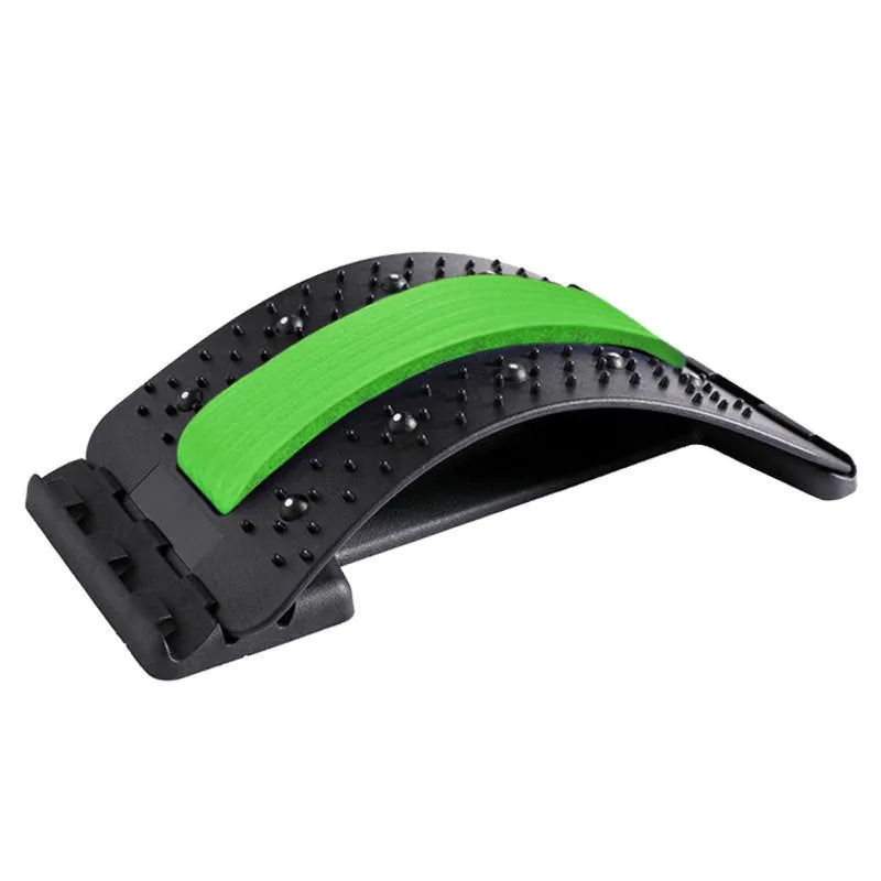 image-Lumbar Spine Reliever Massager - Back Support Stretch Top Yoga Aid