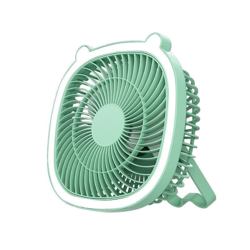 image-USB Rechargeable Handheld Fan - Folding Mini Portable