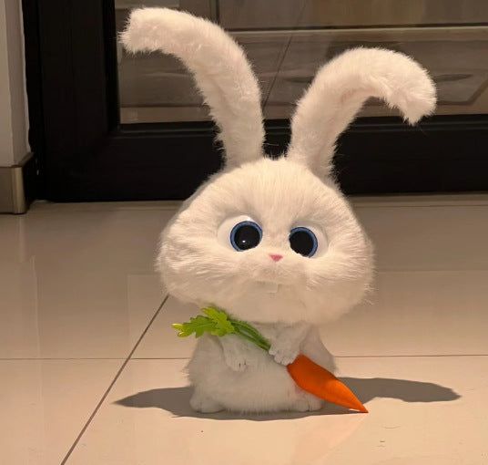 image-White Rabbit Plush Toy 30cm Snowball Doll