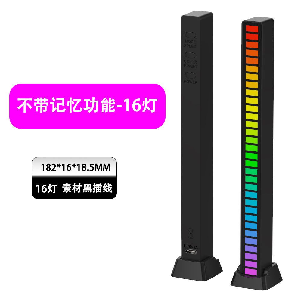 image-LED Voice-Activated RGB Pickup Rhythm Light with APP Control