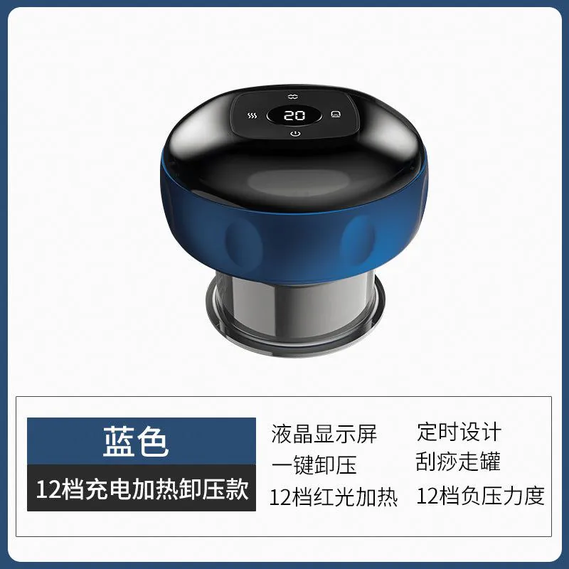 image-Smart Vacuum Cupping Massager - USB Heating 800mAh