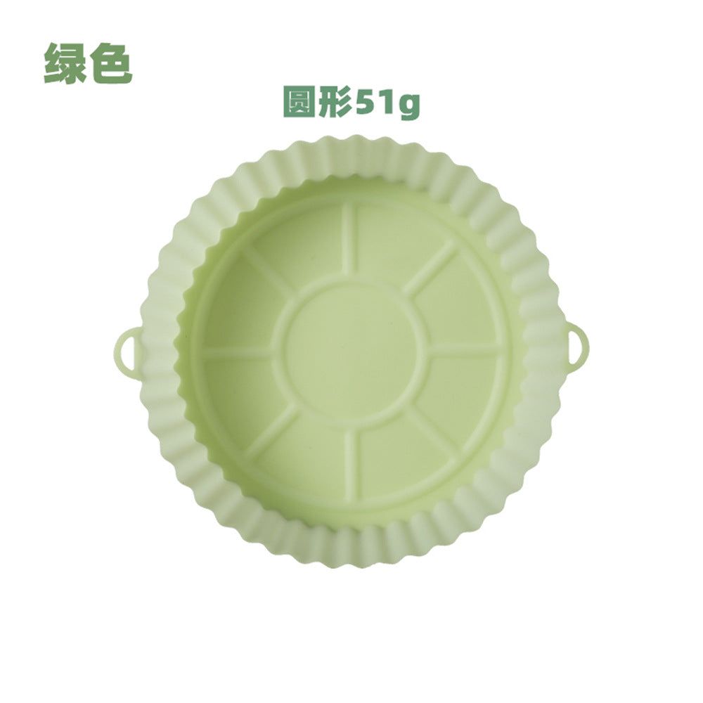 image-Silicone Air Fryer Tray - Universal 