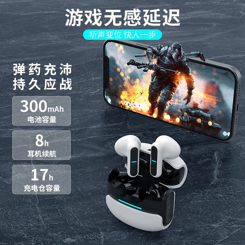 image-Wireless Bluetooth Gaming Headset - Waterproof In-Ear