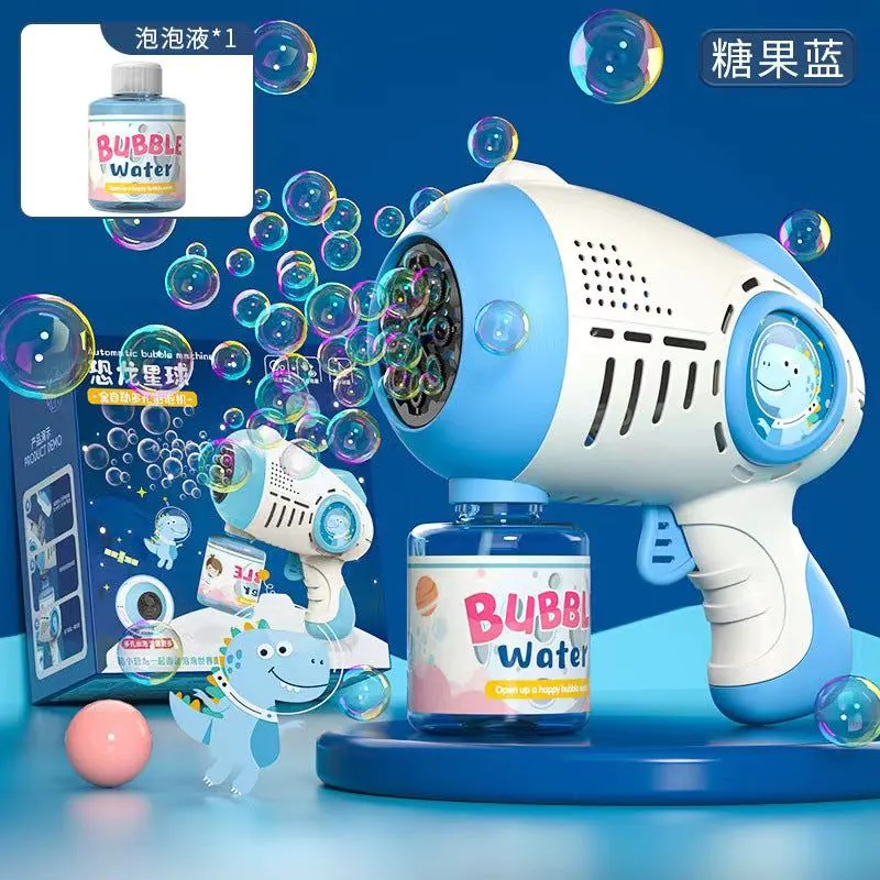 image-32-Hole Gatling Bubble Machine - Kids Handheld Toy