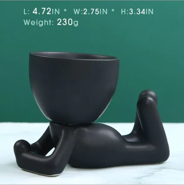 image-Sanwuxuan Nordic Ceramic Succulent Pot