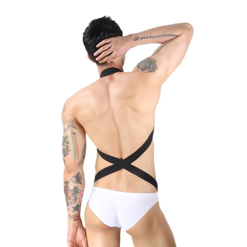 image-Men's Performance Chest Strap - Rainbow Nylon Hollow 