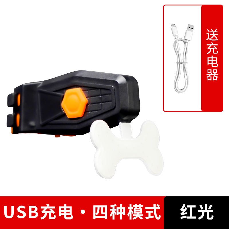 image-Bicycle Taillight - Love Heart Design Red Warning Light