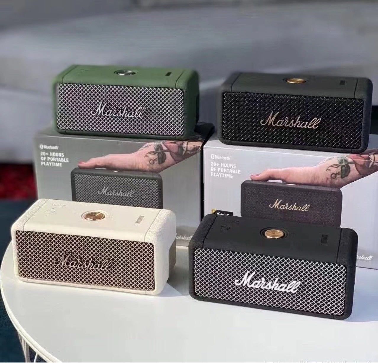 image-Marshall Emberton Portable Bluetooth Speaker