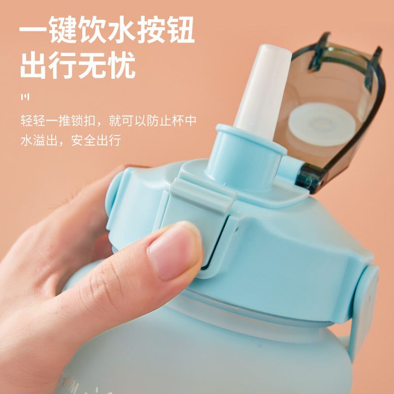 image-PC Water Cup - Gradient Color Large Capacity