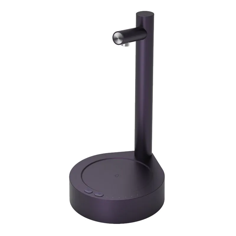 image-Smart Electric Water Pump Dispenser - White Wireless