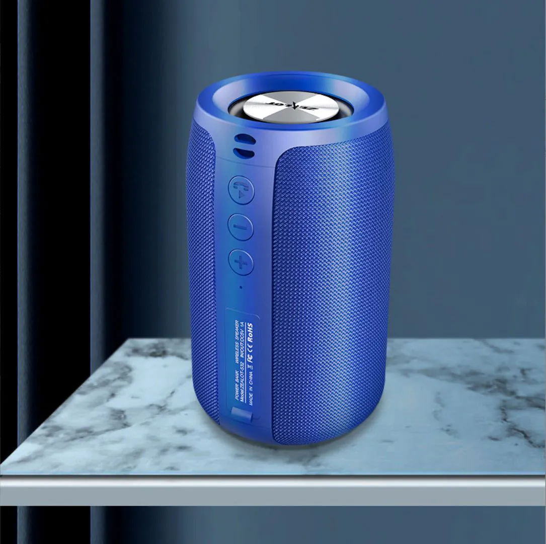 image-ZEALOT S32 Bluetooth Speaker - Black Portable