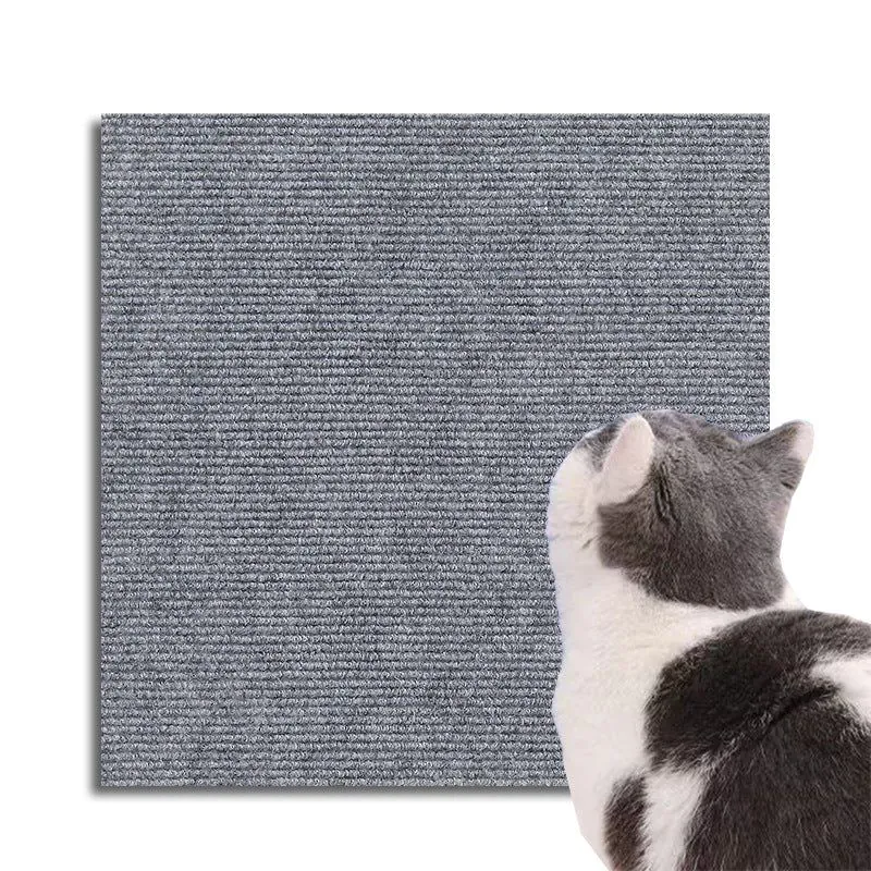 image-Cat Climbing Mat Wall Sticker - Light Gray 60cm