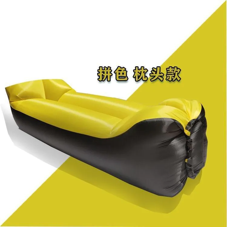 image-Outdoor Inflatable Sofa Air Bed Deck Chair