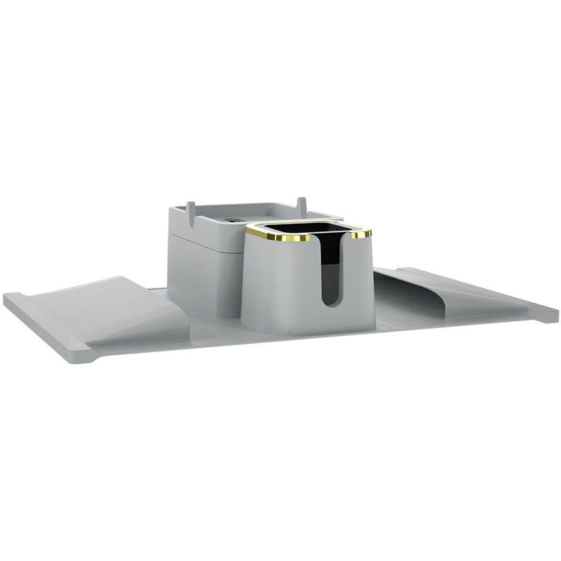 image-Silicone Sofa Cup Holder Coaster with Bracket