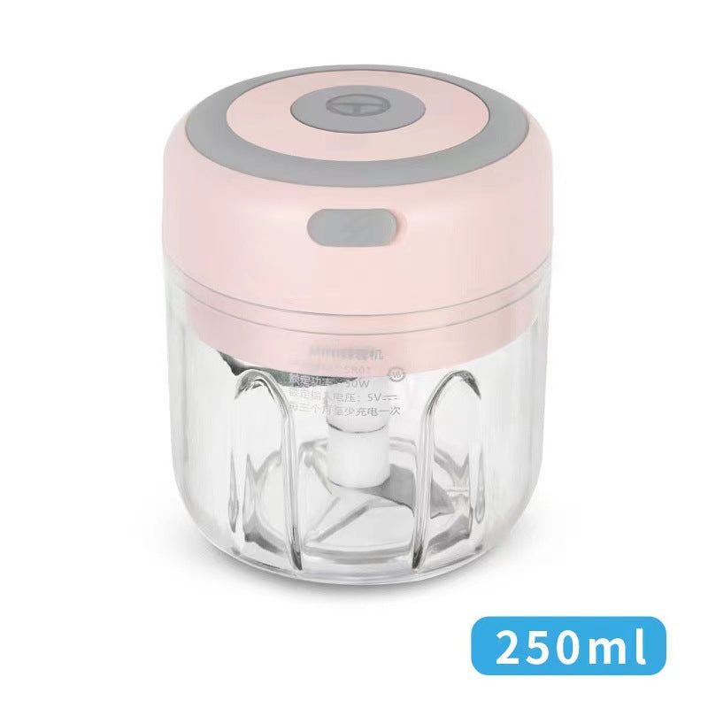 image-Electric Garlic Press - Stainless Steel Automatic