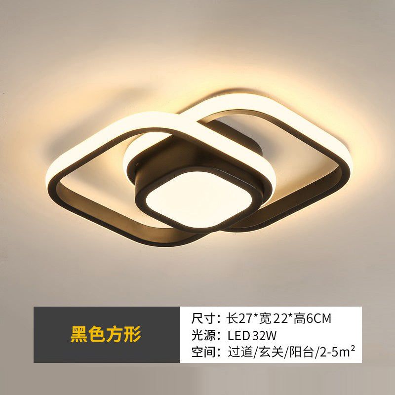 image-Nordic LED Ceiling Light for Balcony - 5㎡ - 10㎡ Wrought Iron 