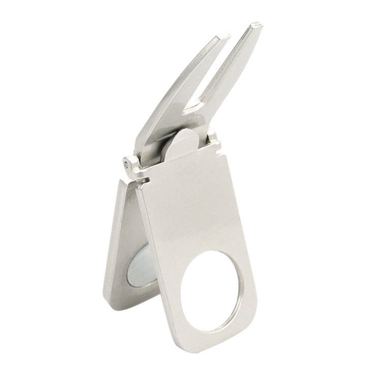 image-Spot Golf Green Fork Cigar Holder - Magnetic