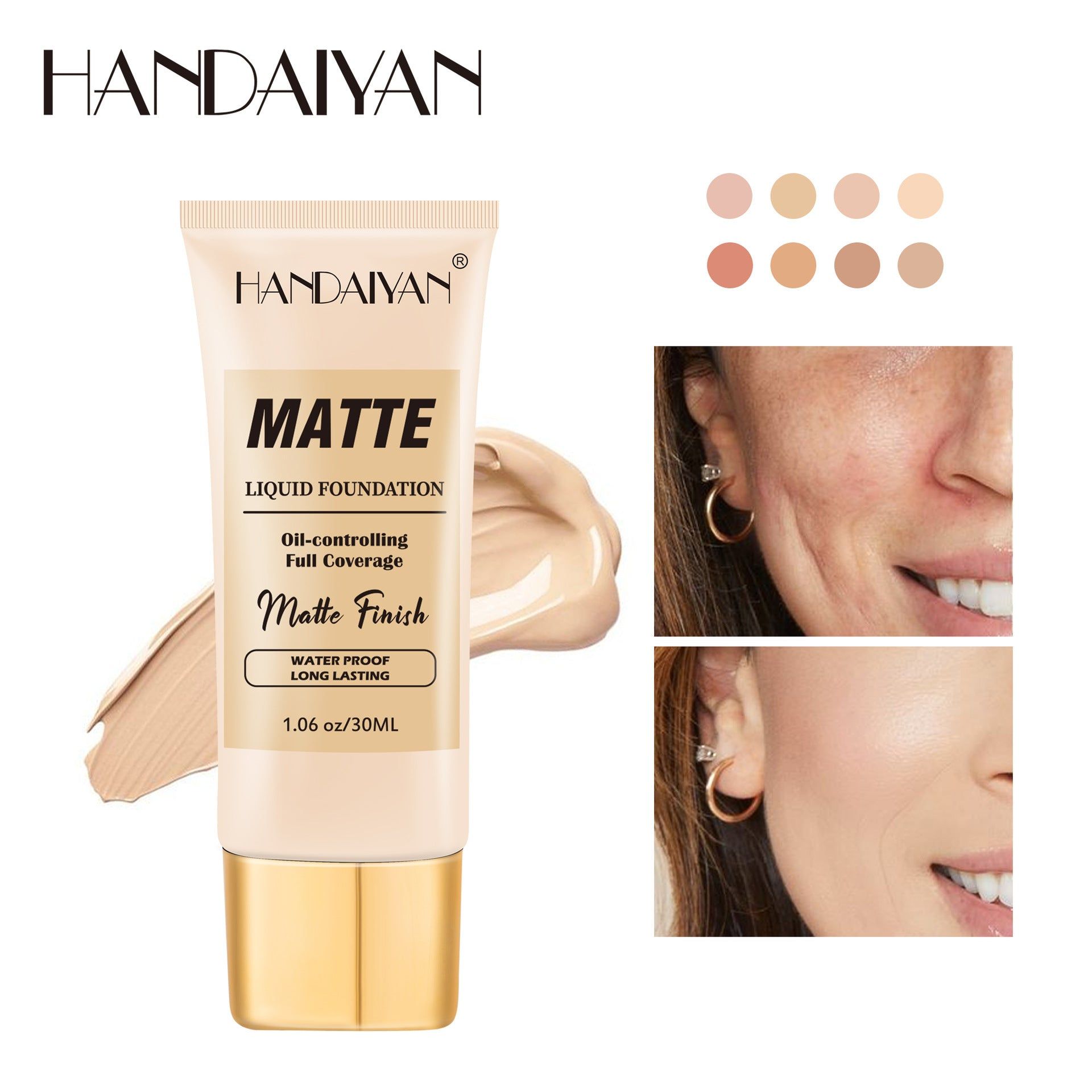 image-Handaiyan Liquid Foundation - Pore Minimizing Moisturizing