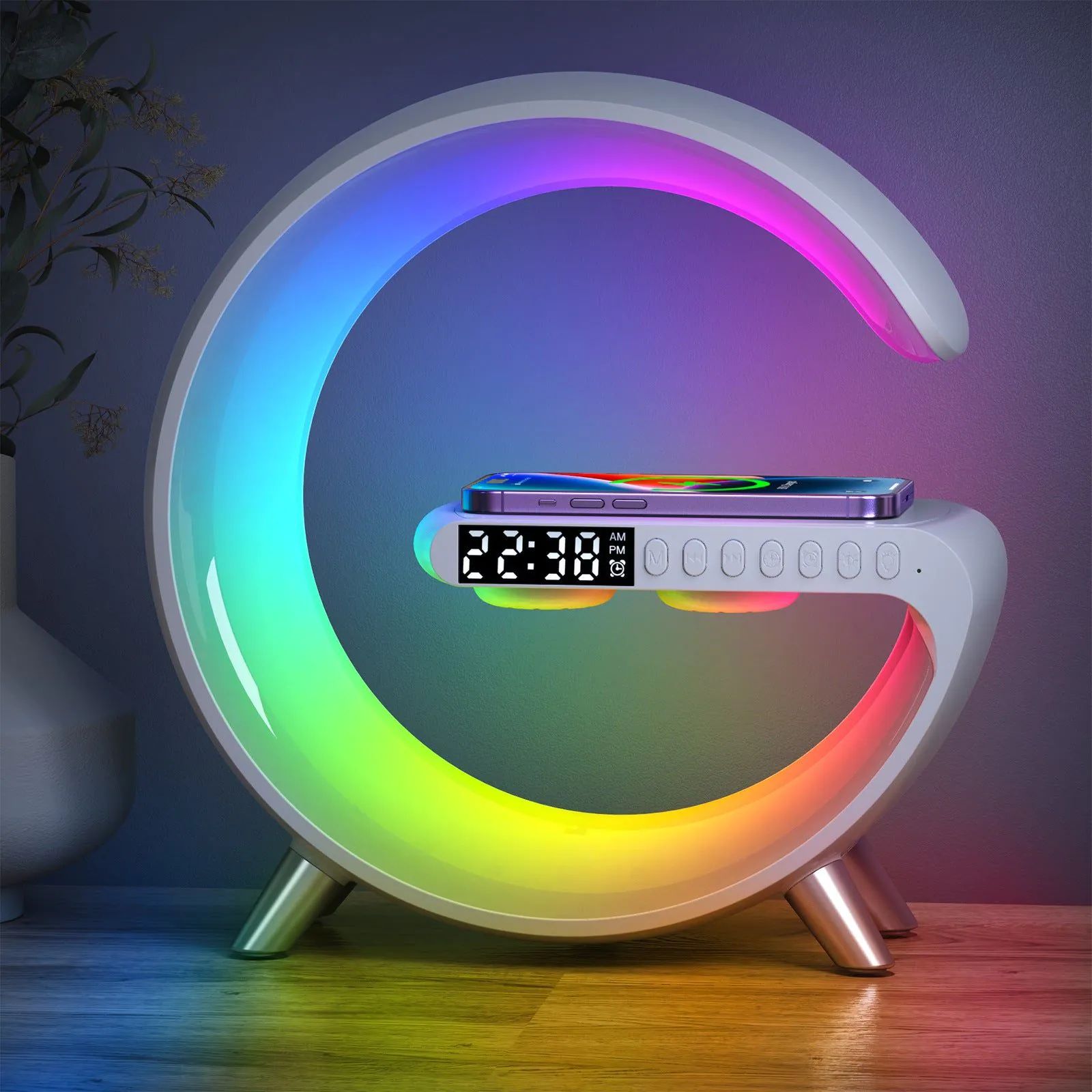 image-Big G Smart Atmosphere Light Bluetooth Speaker