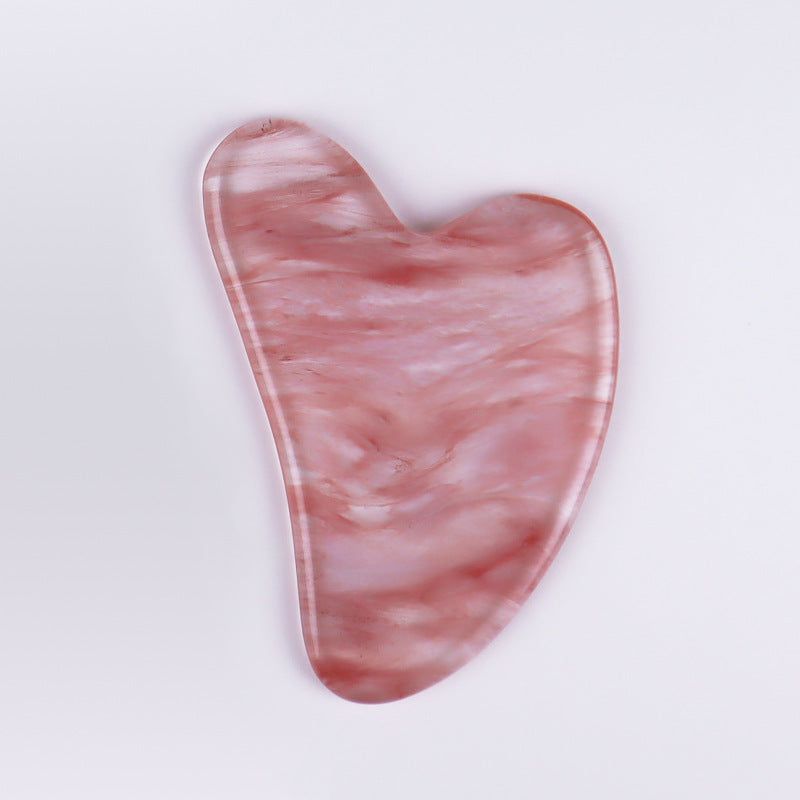 image-Hot Selling Pink Crystal Jade Roller Massage Set 