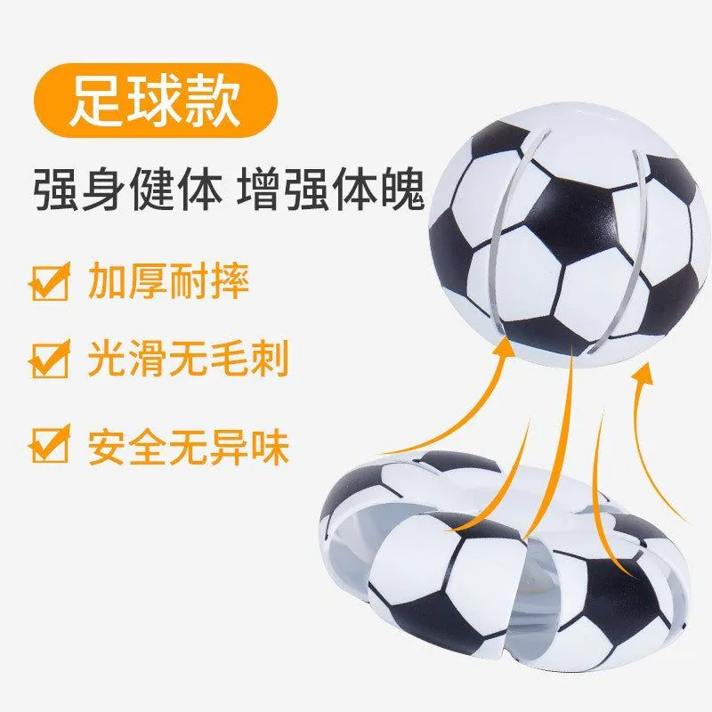 image-UFO Decompression Vent Ball Toy - Flashing Interactive Ball 22cm