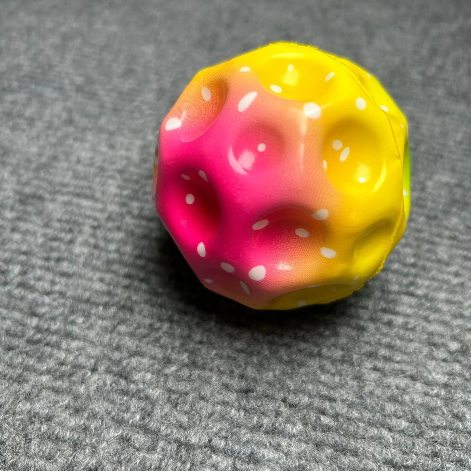image-66mm Elastic PU Foam Ball - Random Color